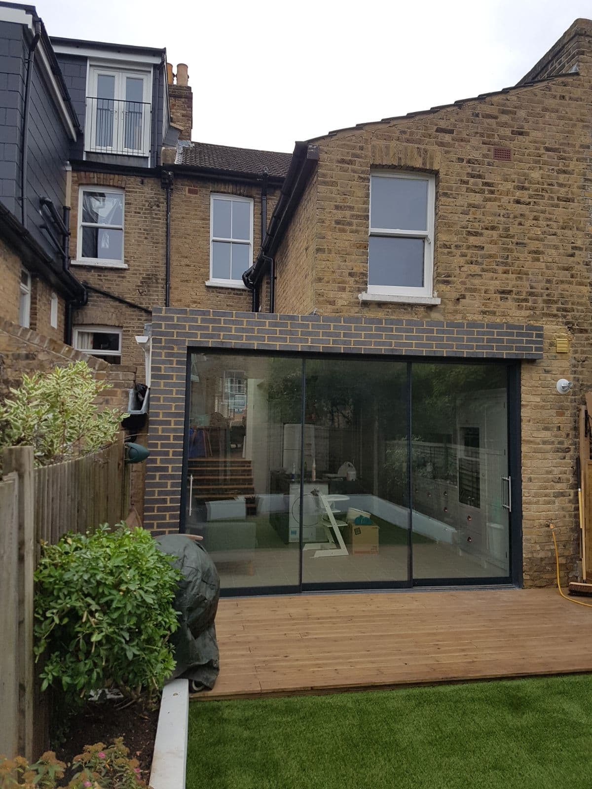 Finished rear extension and loft conversion by Eagle Builders LTD
