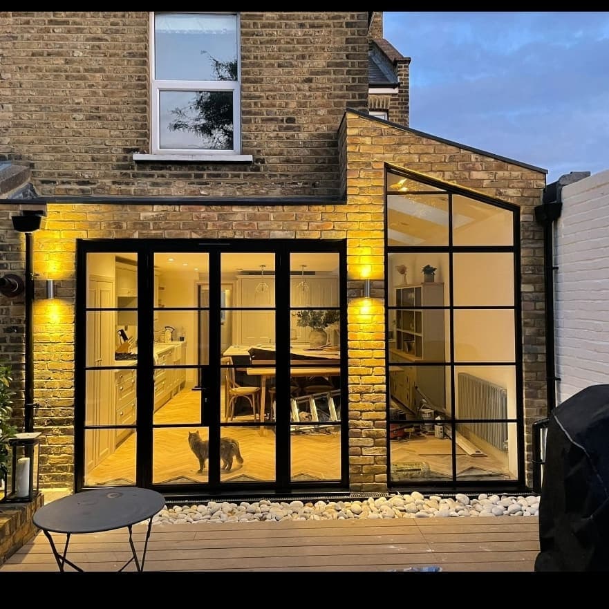 Crittall-Style Glass Extension