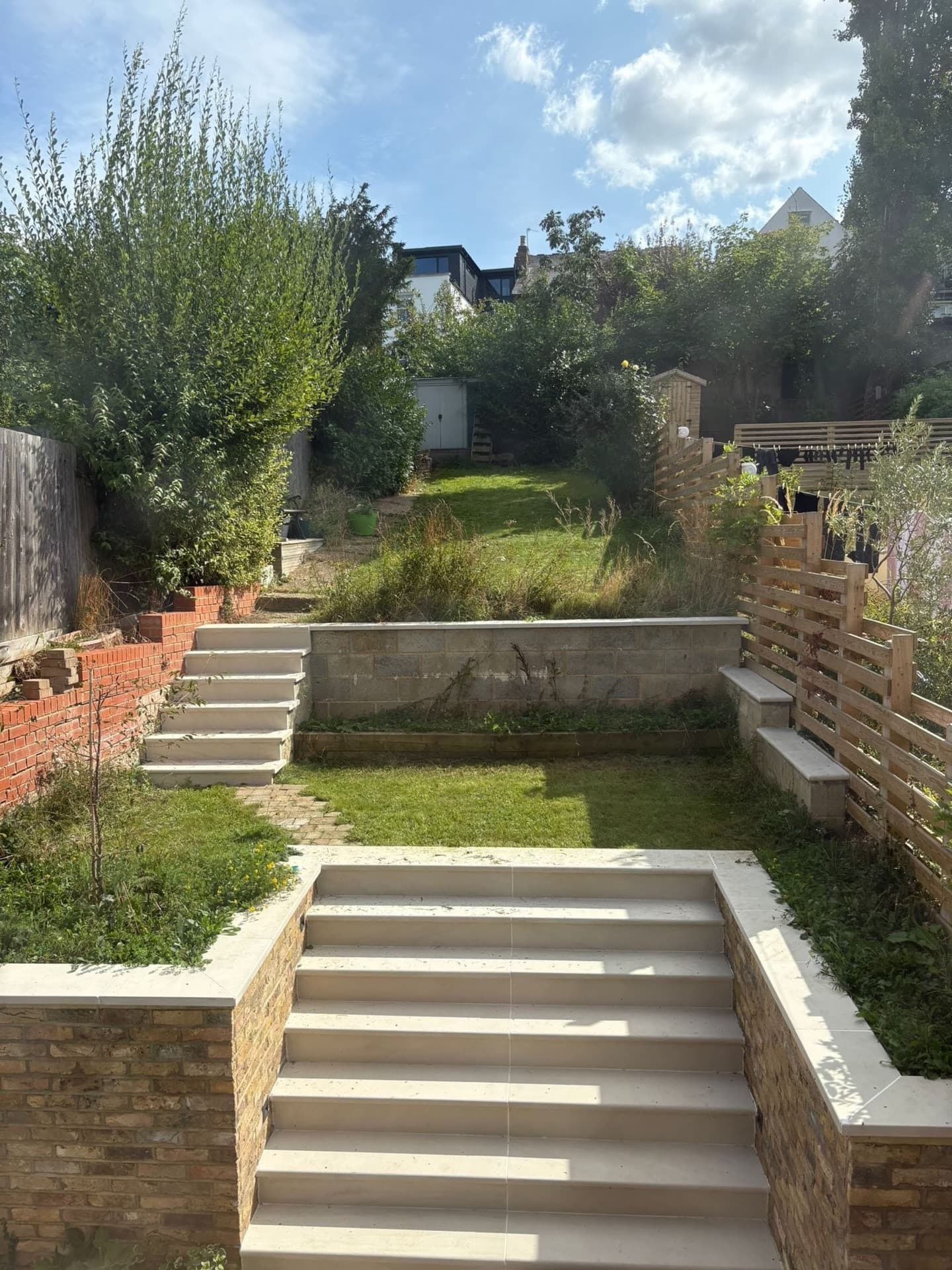 Stairs & Retaining Wall