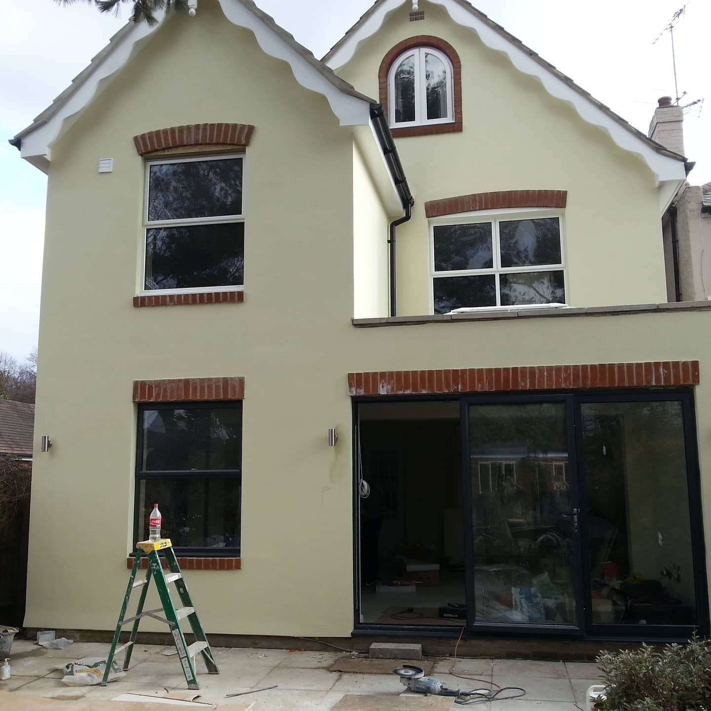 Rendered Extension with Feature Brickwork