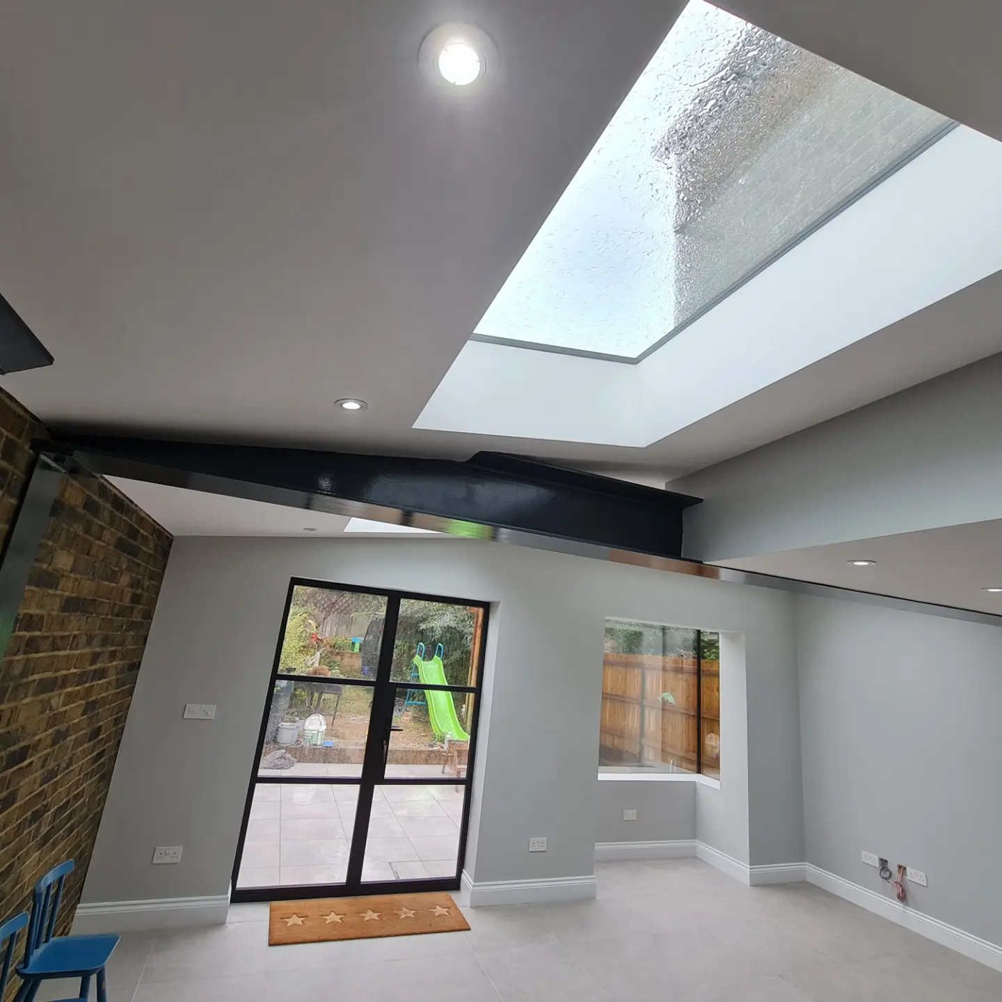 Steel Beam Extension with Rooflight